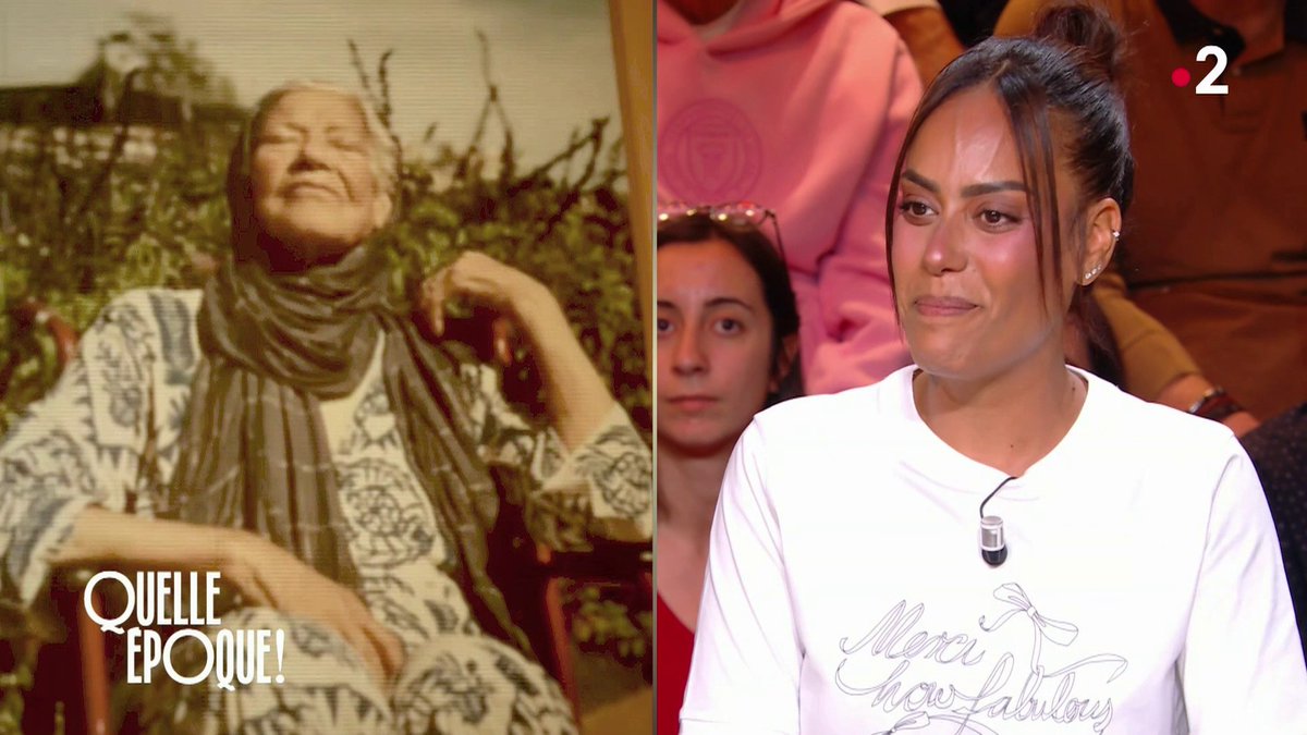 .@Amel_Bent évoque sa grand-mère, qui a inspiré la chanson "Mima" : elle incarnait l’ancrage, la mémoire, l’amour inconditionnel. Un hommage intime et puissant. #QuelleEpoque France tv Léa Salamé