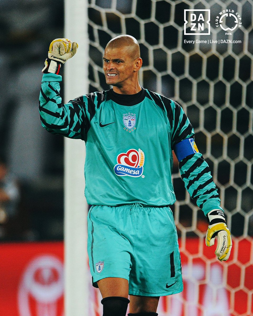 El Show" lives on! 🧤Miguel Calero, forever a Pachuca legend. DAZN Platform YouTube Catch Club de Futbol Pachuca in the @fifaclubworldcup | June 14 - July 13 | Every Game | Live | | #FIFACWC #TakeItToTheWorld
