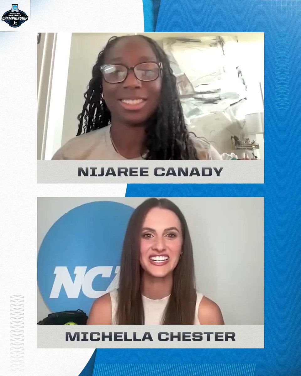 "The goal is always to win it, so still going for that one." NiJaree Canady talks to Michella Chester about the meaning of this year's trip to the #WCWS and talks through her mentality in the circle and in the box ahead of Texas Tech Softball's historic trip to OKC. #RoadToWCWS