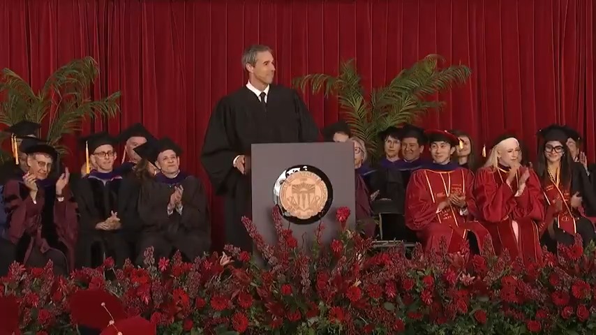 Honored to address the USC Gould School of Law graduates. My message: I know we can overcome the challenges we face because we’ve overcome them before, against even greater odds. We'll do it with the power of people — all of us coming together for one another and for our country.