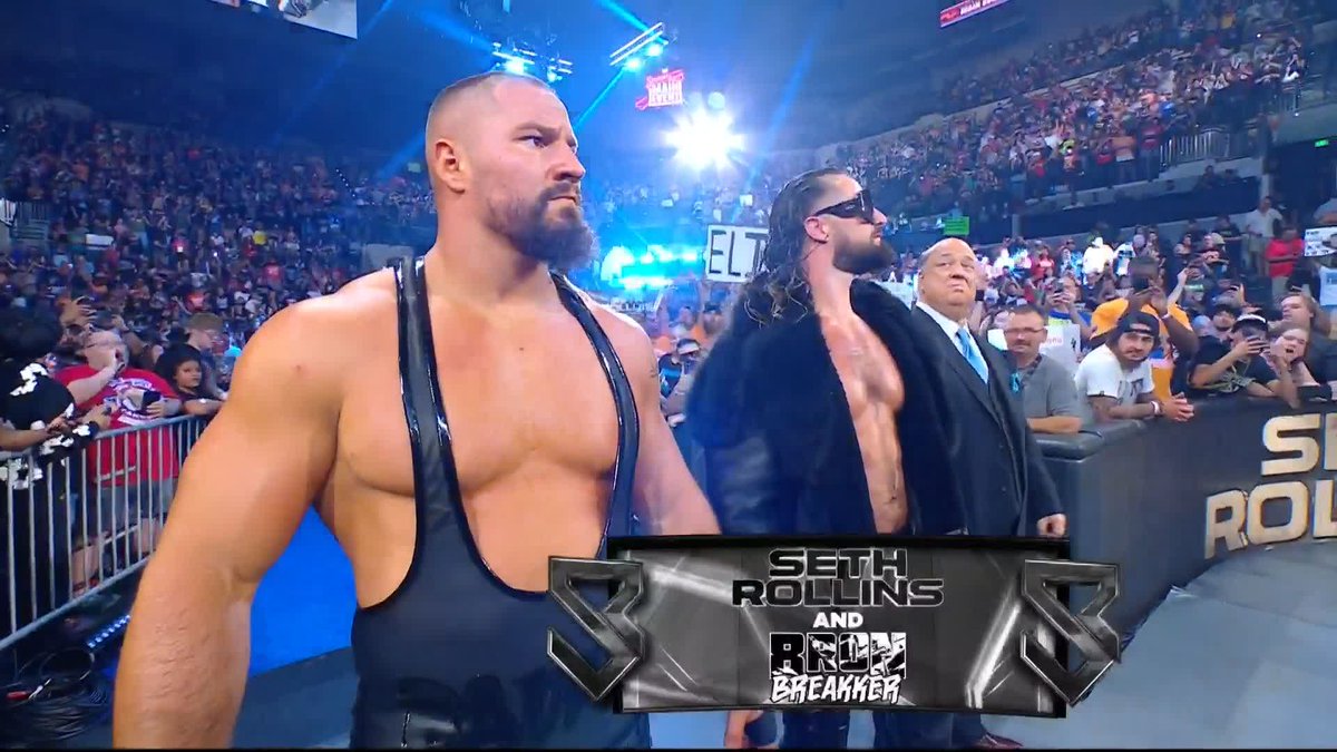 We're kicking #SNME off with: ROLLINS & BREAKKER vs. PUNK & ZAYN! ๐๐๐ #SNME