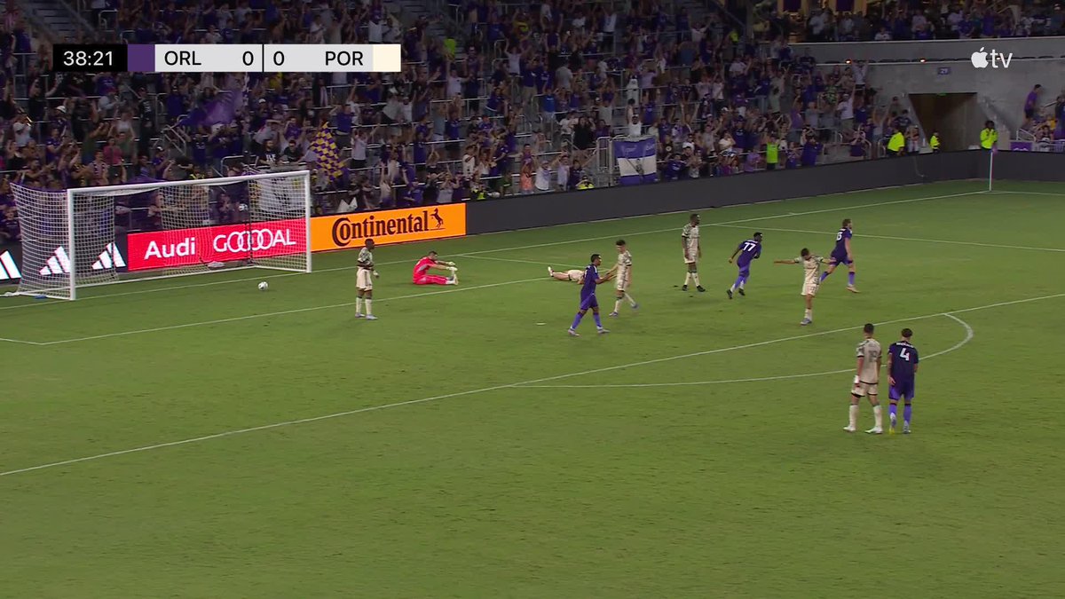 Duncan McGuire puts it away to give Orlando City SC the lead! 📺 #MLSSeasonPass: