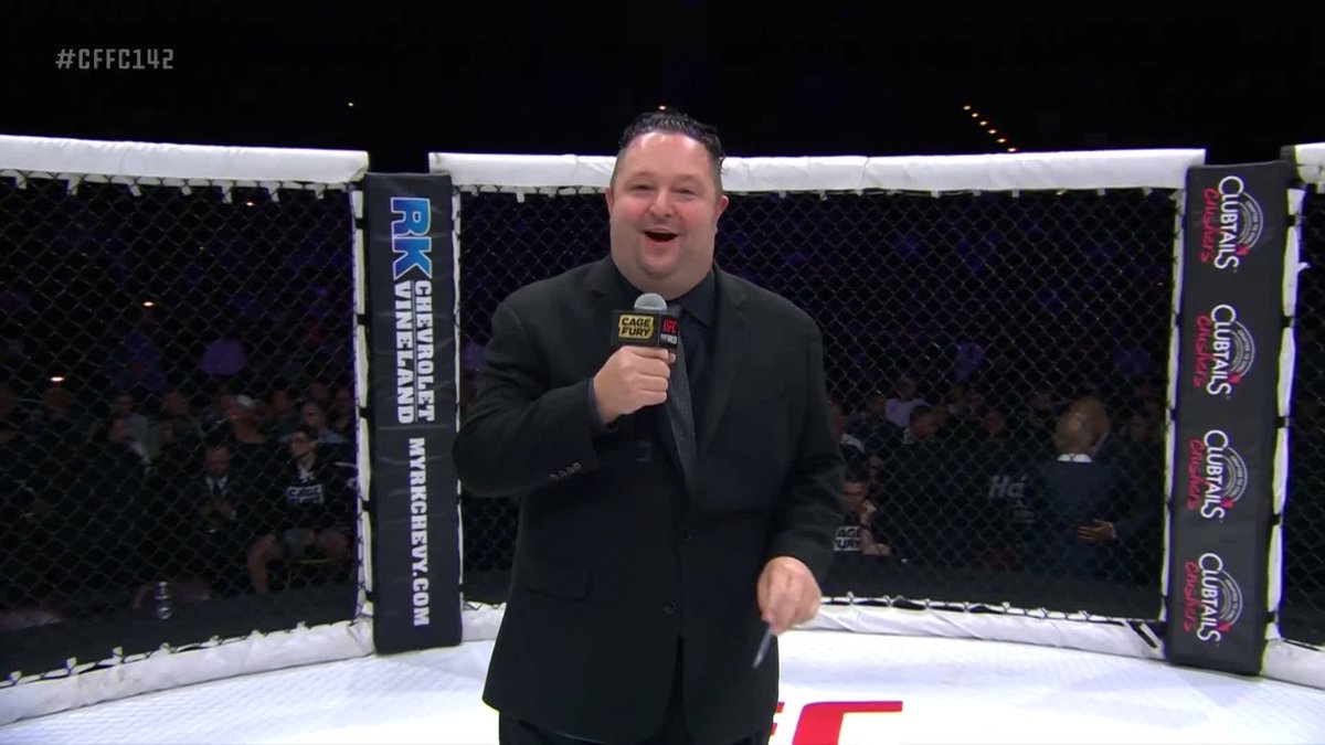 Two-time CFFC Champion and UFC title contender Anthony "Lionhear" Smith in the house!!! #CFFC142
