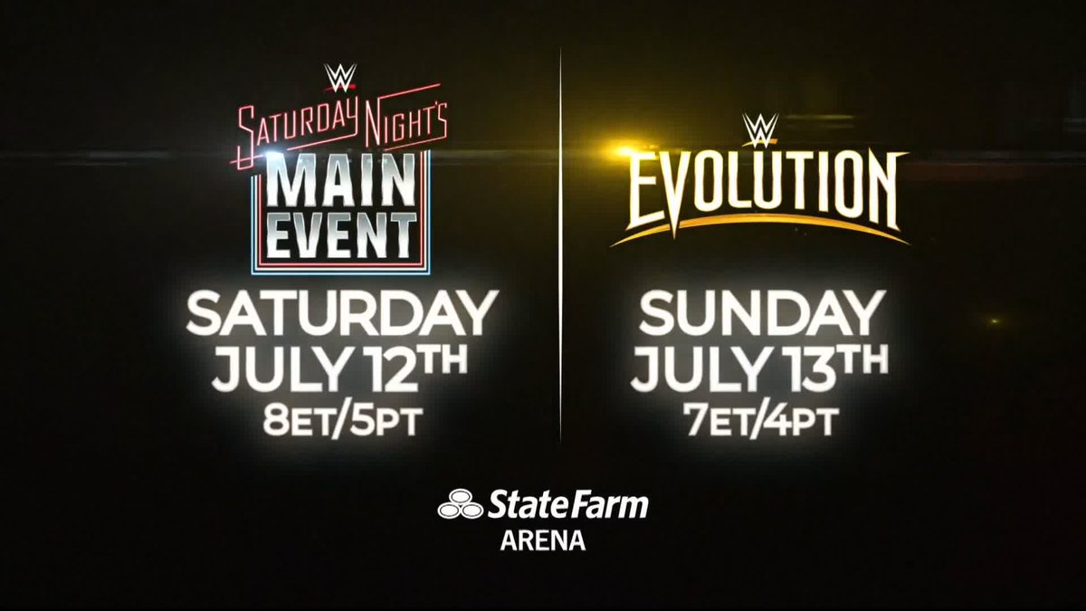🇺🇸 GREAT AMERICAN BASH 💥 SATURDAY NIGHT'S MAIN EVENT 👊 EVOLUTION Atlanta... are you ready? 🎟️ PRE-SALE THIS TUESDAY | COMBO TICKETS ON SALE WEDNESDAY