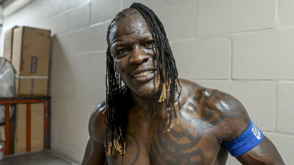 EXCLUSIVE: R-Truth reflects on his match with his "childhood hero" and wonders if there was a sign that the 17-time World Champion may not be all the way gone. #SNME