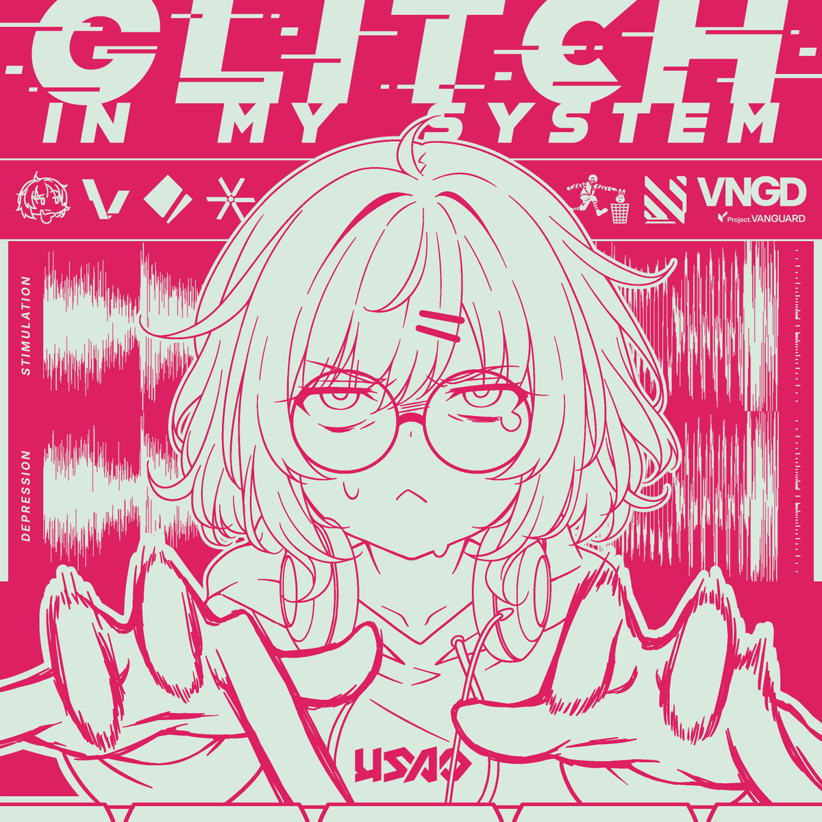 USAO - Glitch in My System (polytone Edit) Youtubeにアップしました！