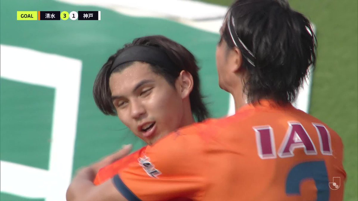 同じような形から #高木践 がまた決めた!🔥 🎦 ゴール動画 🏆 明治安田J1リーグ 第18節 🆚 清水vs神戸 🔢 3-1 ⌚️ 72分 ⚽️ 高木 践(清水) #Jリーグ
