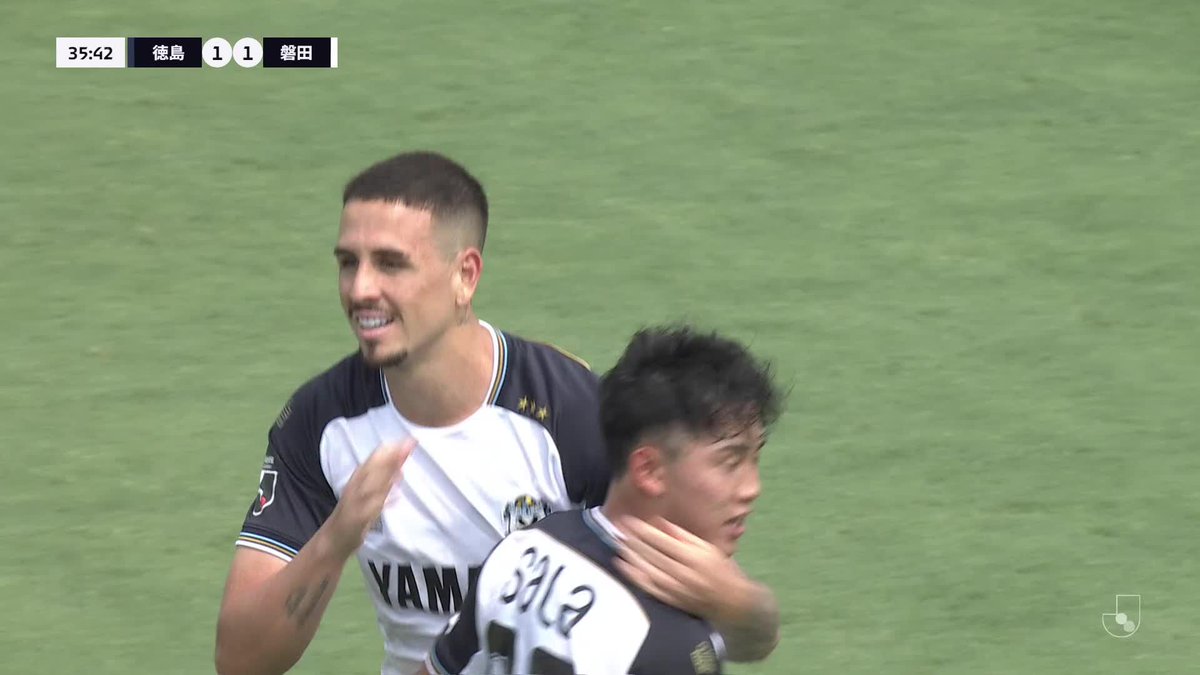 #角昂志郎 の痛烈ミドル!🚀 🎦 ゴール動画 🏆 明治安田J2リーグ 第17節 🆚 徳島vs磐田 🔢 1-1 ⌚️ 36分 ⚽️ 角 昂志郎(磐田) #Jリーグ