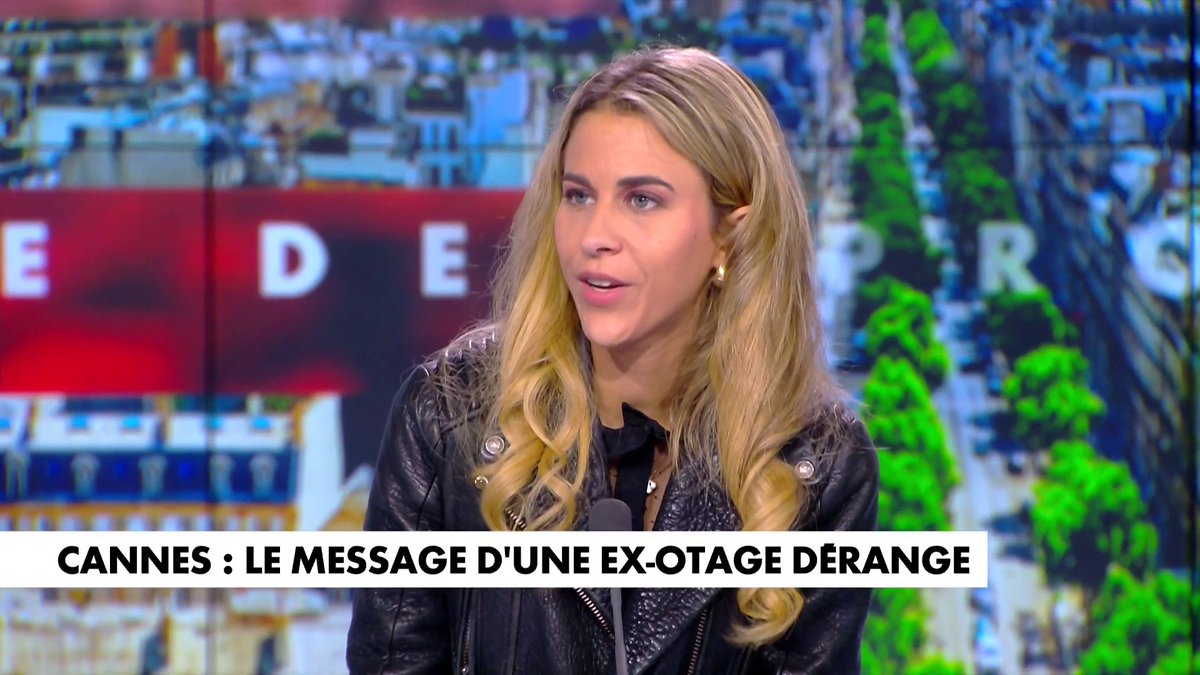 Sarah Saldmann réagit à la confiscation du message de soutien aux otages israéliens de Mia Schem par la sécurité au Festival de Cannes : «Je note que pour soutenir Gaza et la Palestine, il n'y a pas de difficulté, mais pour Israël, c'est un peu plus compliqué», dans #HDProsWE