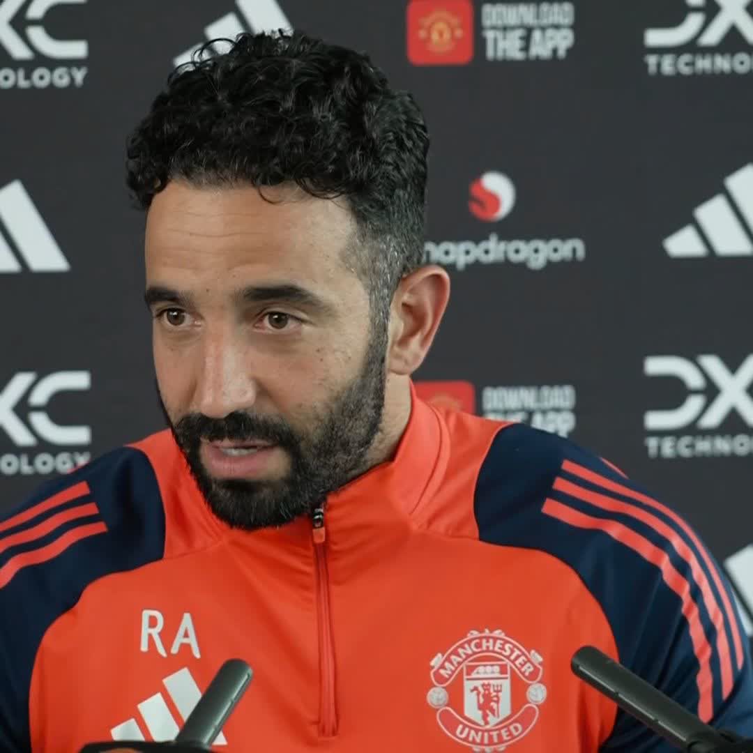 "Everything after the final is really hard" Ruben Amorim on the morale at Manchester United after losing the Europa League final against Tottenham Hotspur 🔴