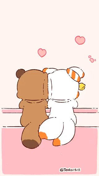 Tの秘密㊙ その2 Tiktok音源をお借りしています #てnこ #ぽnきち #二尾の小狐