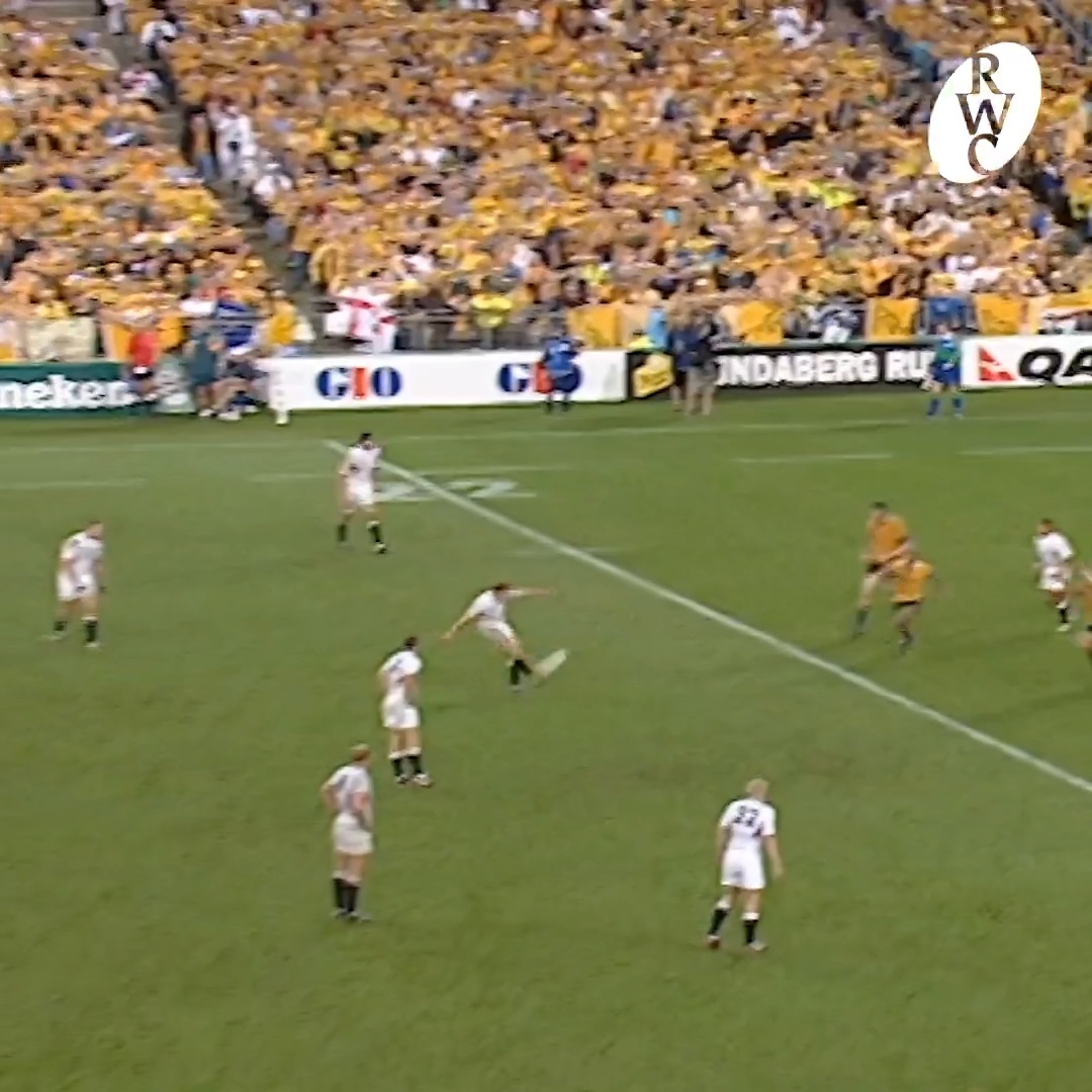 We'll never get tired of watching this Jonny Wilkinson drop goal 🏴 #RWC2003 | England Rugby