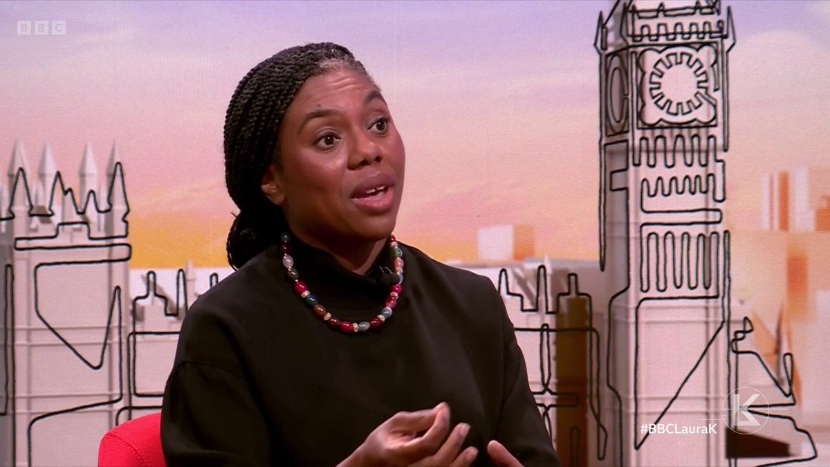 "We have been voting in parliament to restore the winter fuel payment" Conservative leader Kemi Badenoch says "there is no system to figure out how to stop" millionaires from receiving winter fuel allowance #BBCLauraK