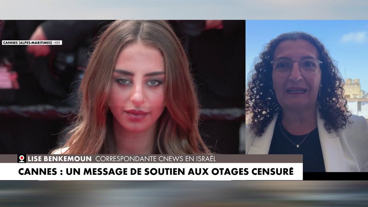 «La semaine dernière, c'était l'Eurovision, là c'est Cannes... On commence à le vivre très mal ici parce que l'on se sent seul», raconte Lise Benkemoun, correspondante en Israël, dans #MidiNewsWE