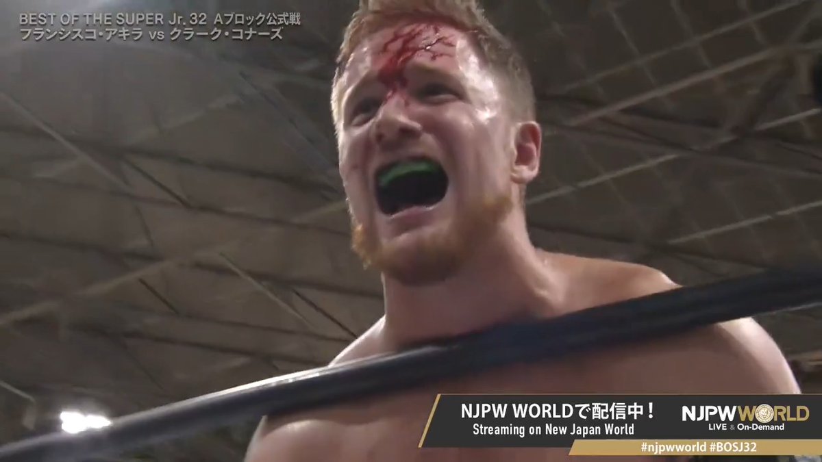 .AKIRA (フランシスコ・アキラ) "💥💥💥" Sign up Now &amp; Stay tuned to #NJPW #njpwworld #BOSJ32