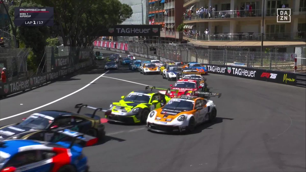 La SALIDA CAÓTICA de la Porsche Supercup