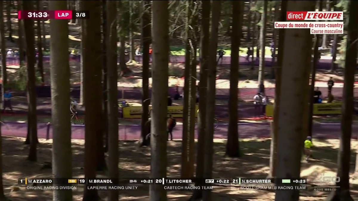 Après trois tours et deux grosses chutes, Mathieu Van der Poel abandonne la manche de Nove Mesto de la Coupe du monde de cross-country #lequipeVTT Suivez la course en direct sur la chaine L’Equipe par ici ➡️