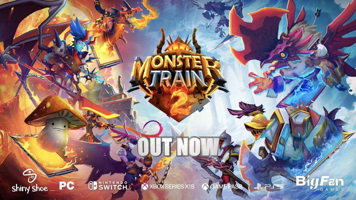 You can get the fresh new Monster Train 2 and Monster Train too in the Monster Train Collection on Steam. 🚂 👾👾👾
