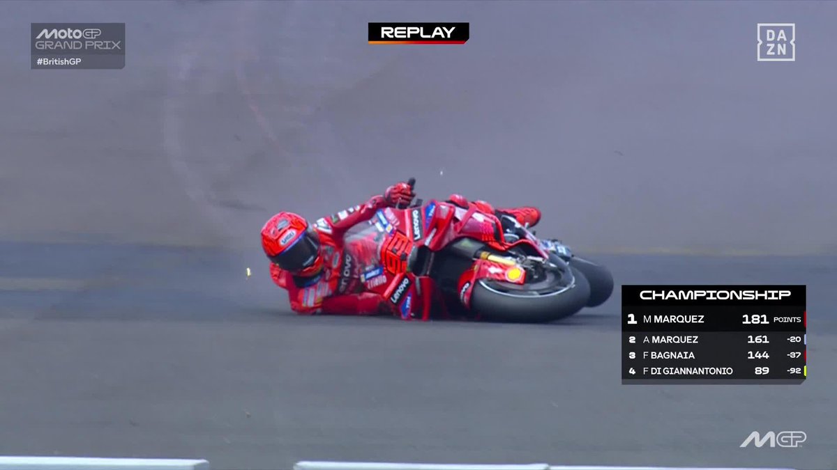 ¡VER PARA CREER! 🤯 Álex Márquez se fue al suelo en la primera curva... Y SU HERMANO MARC EN LA SEGUNDA VUELTA 😯 Bandera roja... ¡Y TODOS PUEDEN VOLVER A SALIR A PISTA! ¡Incluido los Márquez! #BritishGP 🇬🇧 #MotoGP 🏁 El Plan Motor, por solo 9,99€ 📎