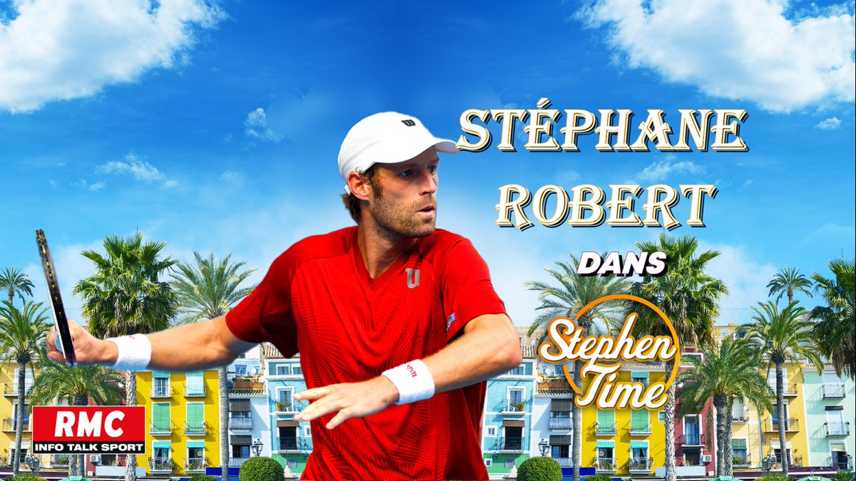 😅🎾 Stéphane Robert, ancien top 50 mondial : "J'ai joué qu'une fois contre Nadal, Federer et Djokovic. Je suis à 0/1 contre les 3. Le seul que j'ai accroché c'est Djoko, j'ai fait le meilleur match de ma carrière et lui a fait un match honnête. J'ai perdu 7/5 7/5.""
