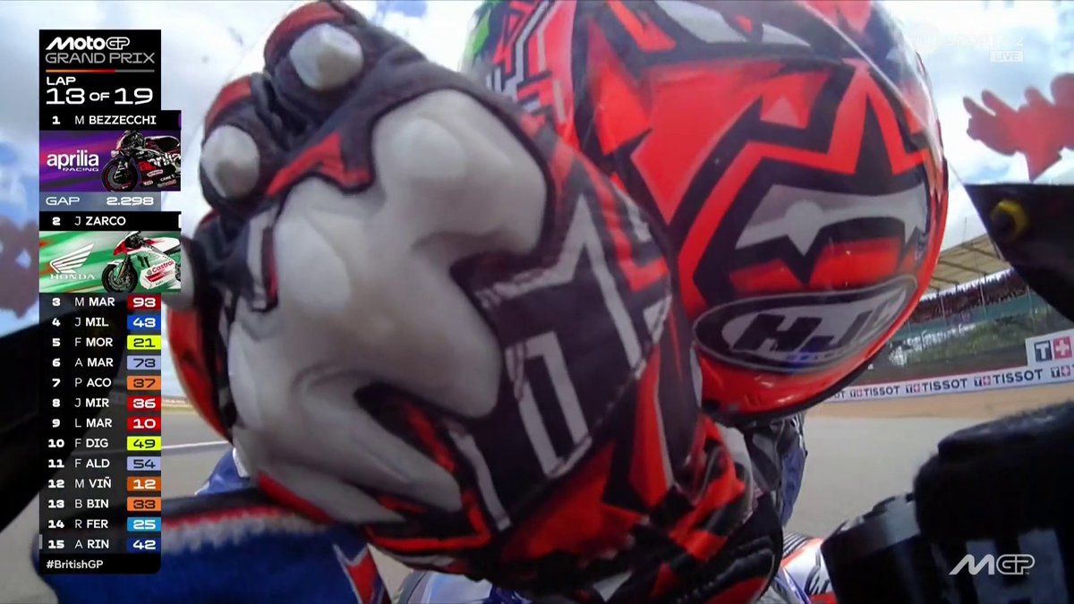 HEART BREAK 💔 Quartararo's ride height device got stuck and he's out of the race 🙈 #MotoGP | #BritishGP | Live on TNT Sports and Discovery+