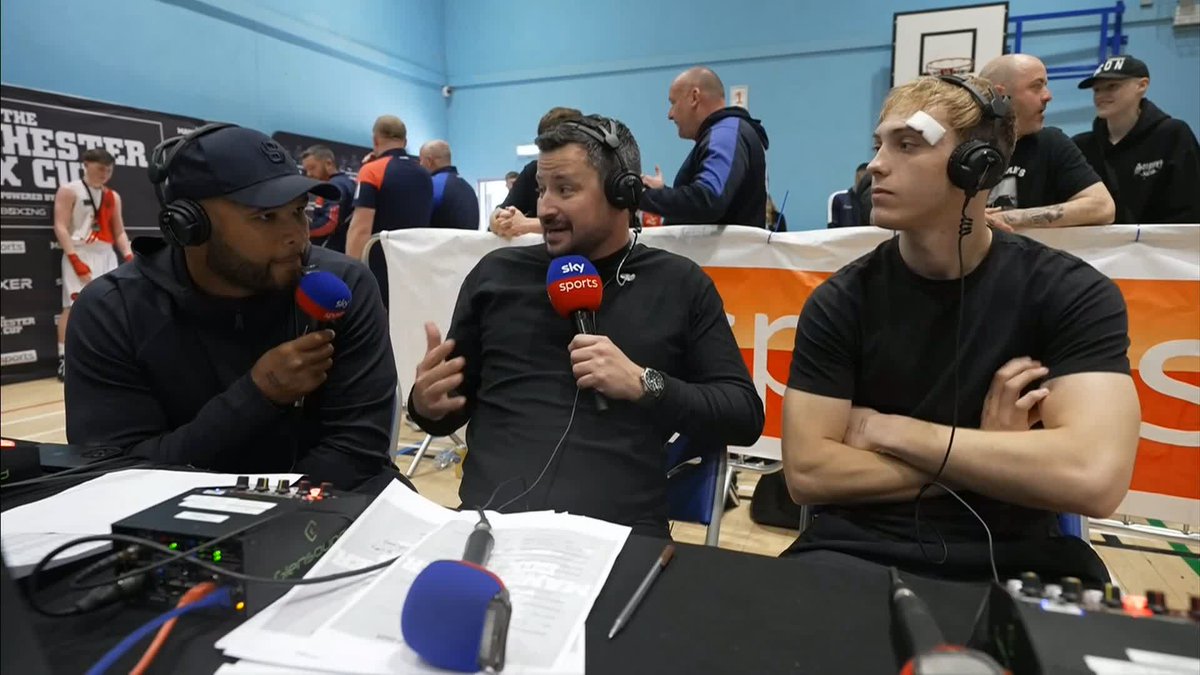 Frazer Clarke with some advice for Oscar Smith 🗣️