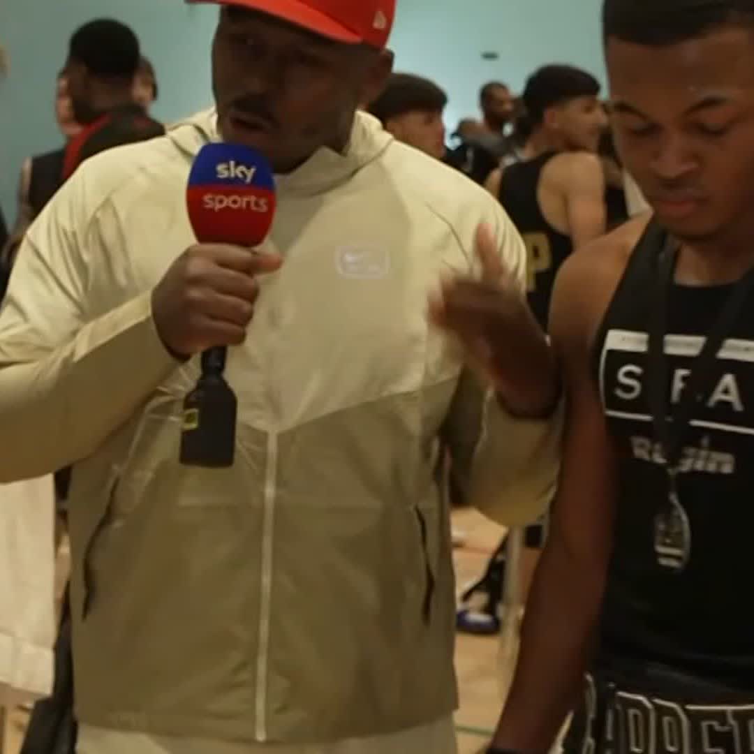 “Anthony said: Get him to the gym” ‼️ Artist ‘Fekky’ on his son Capree’s win in the Manchester Box Cup and the advice he received from Anthony Joshua 🗣️
