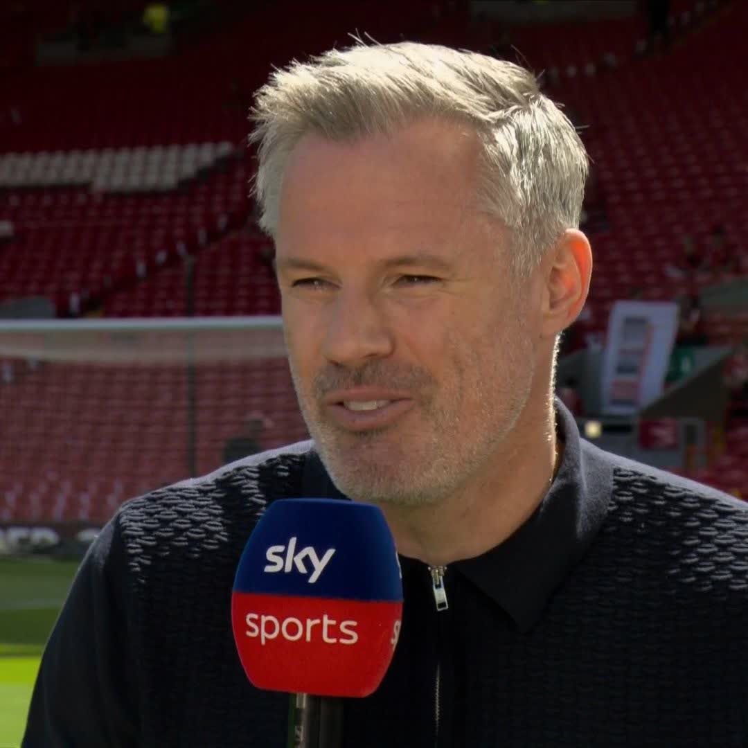 "Today is special it's a celebration" 🎉 Jamie Carragher on Liverpool's final game of the season against Crystal Palace followed by the Premier League trophy lift! 🔴🔵
