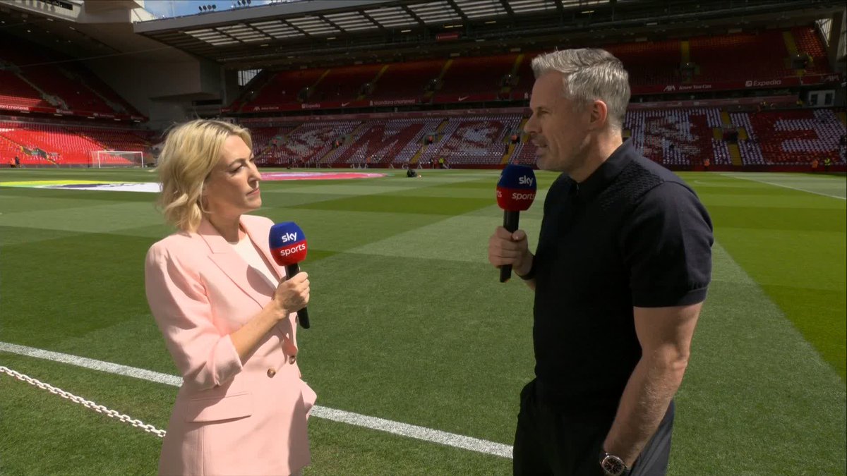 "I want more clubs who haven't won a trophy, to win a trophy" Jamie Carragher says it's been a brilliant season of trophy scenes! 🏆