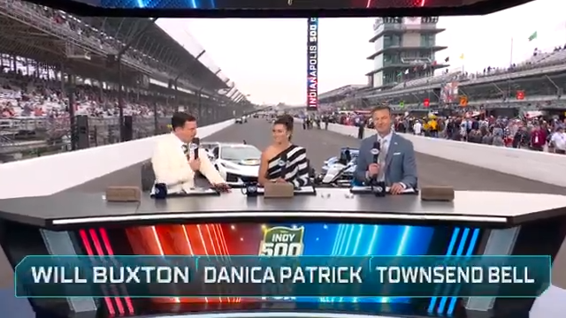 Let's go down to the track with Will Buxton, Danica Patrick and Townsend Bell. #Indy500