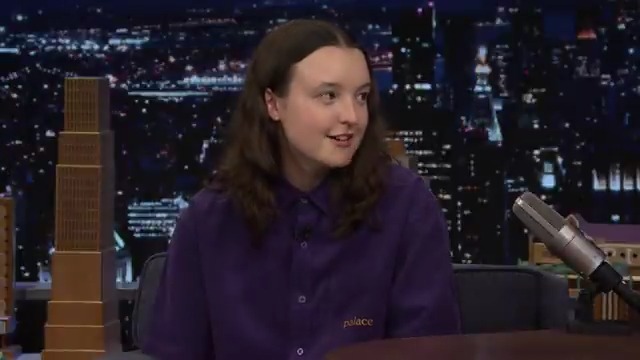 Bella Ramsey can confirm Pedro Pascal is just as nice irl 🥹 #FallonTonight #TheLastOfUs