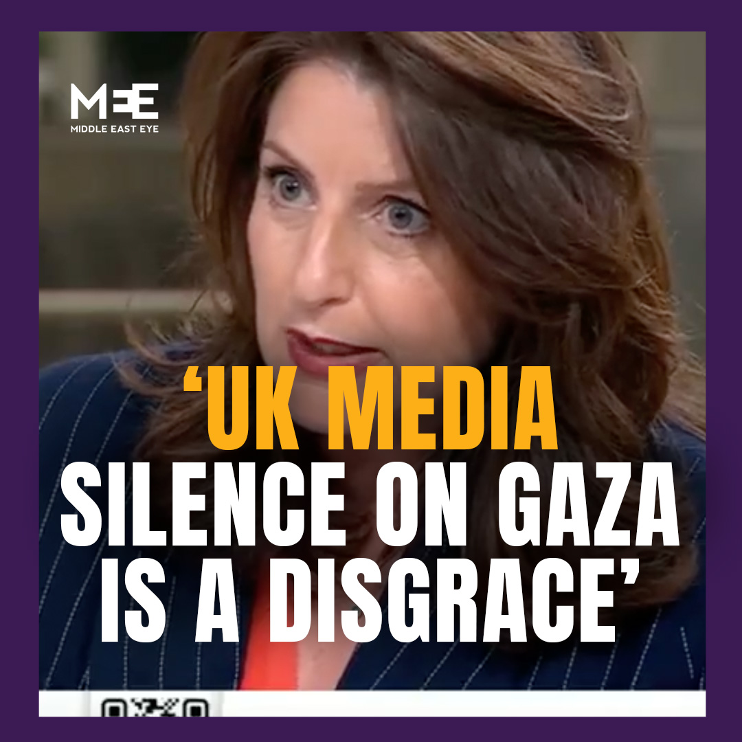 British-Israeli journalist Rachel Shabi called UK media "a disgrace" for their silence on Israel's bombardment and starvation of Gaza. Citing Israeli politicians' complacency, she blames the lack of coverage and the government's inaction for enabling Israel's war to continue.
