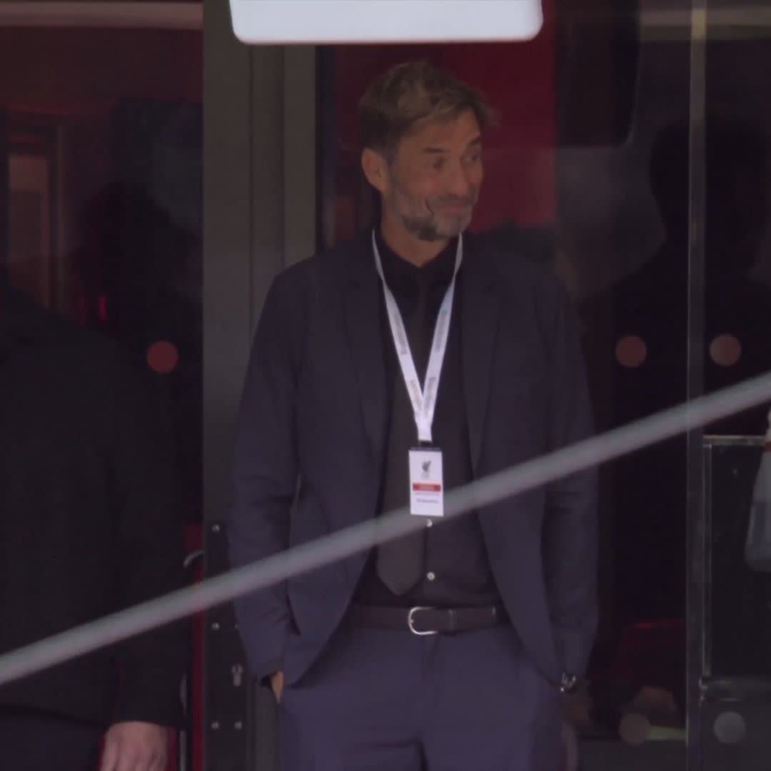 Jurgen Klopp is at Anfield! 🏟️