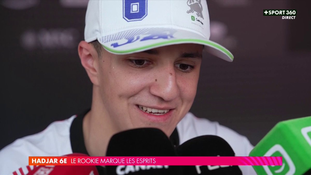 🇫🇷🏎️ FLASH | "Je suis vraiment fier de moi", lâche le français Isack Hadjar, 20 ans, après sa 6ème place au GP de Monaco. Le meilleur résultat de sa (jeune) carrière ! 👏