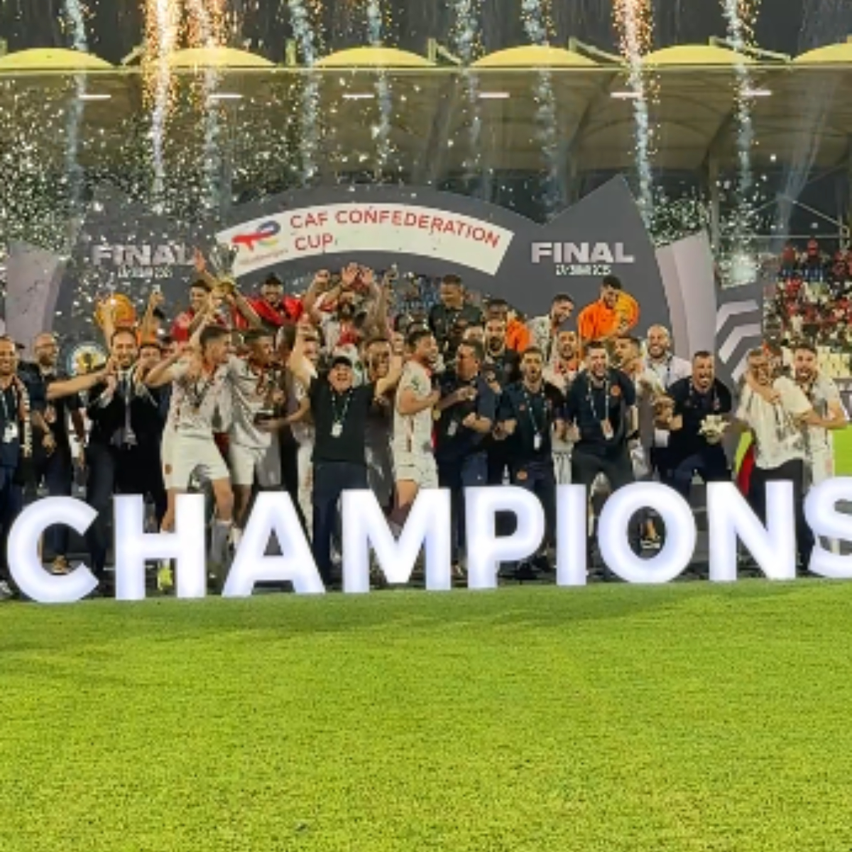 YOUR #TotalEnergiesCAFCC 2024/25 CHAMPIONS ARE HERE. 🔥