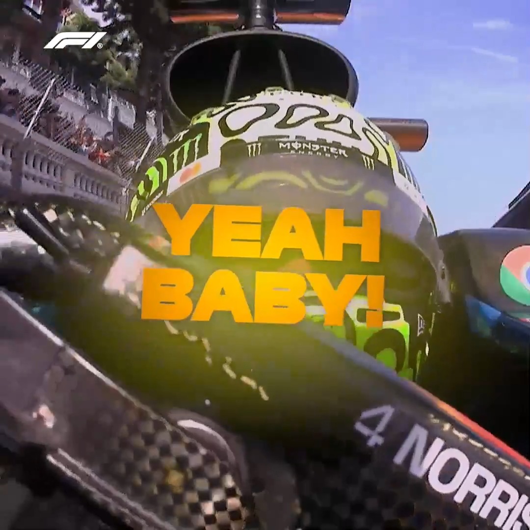 Wins don't get much more special than your first one at Monaco 🏆 👏👏👏 Lando Norris #F1 #MonacoGP