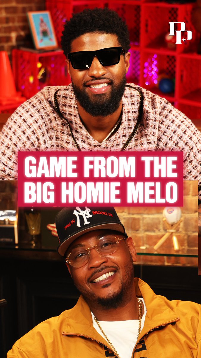 Melo got us ready for NBA on NBC to return ASAP 😂 New episode with the newest Hall of Famer drops tomorrow!