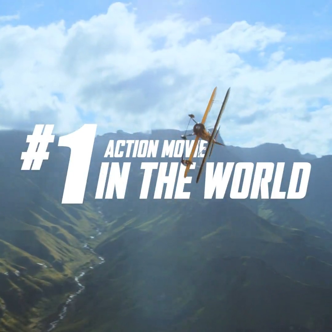 You'll never see a movie like this again. #MissionImpossible - The Final Reckoning is the #1 Action Movie in the World and Verified Hot!