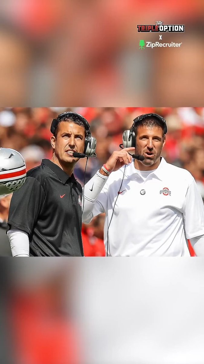 .Urban Meyer tells the Vrabel hiring story at Ohio State from his POV 🤣 @ziprecruiter