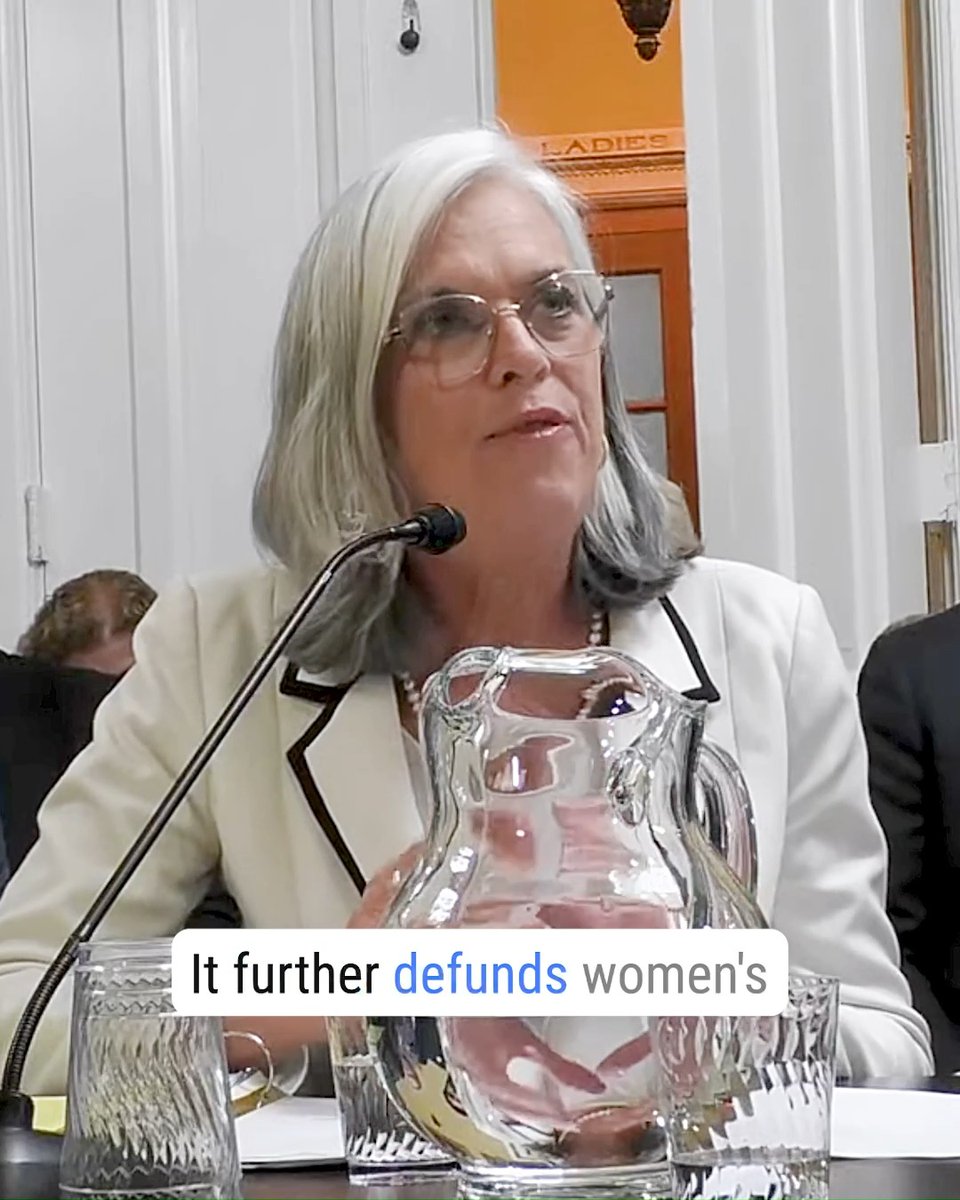 96% of Planned Parenthood’s services have nothing to do with abortion care. They provide cancer screenings, prenatal care, postpartum services, fertility treatments, preventive care, and more. Republicans don’t care. They used their budget bill to defund Planned Parenthood and undermine our health and rights.