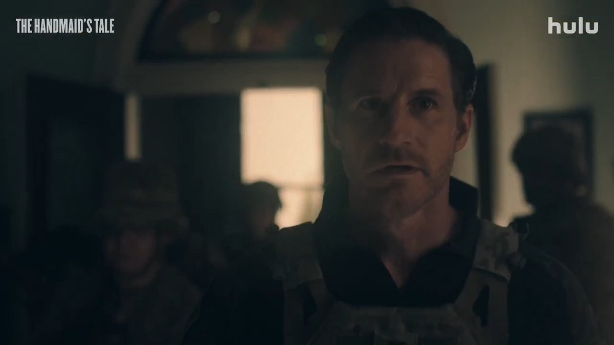 Giggling and kicking our feet. 🤭 #TheHandmaidsTale