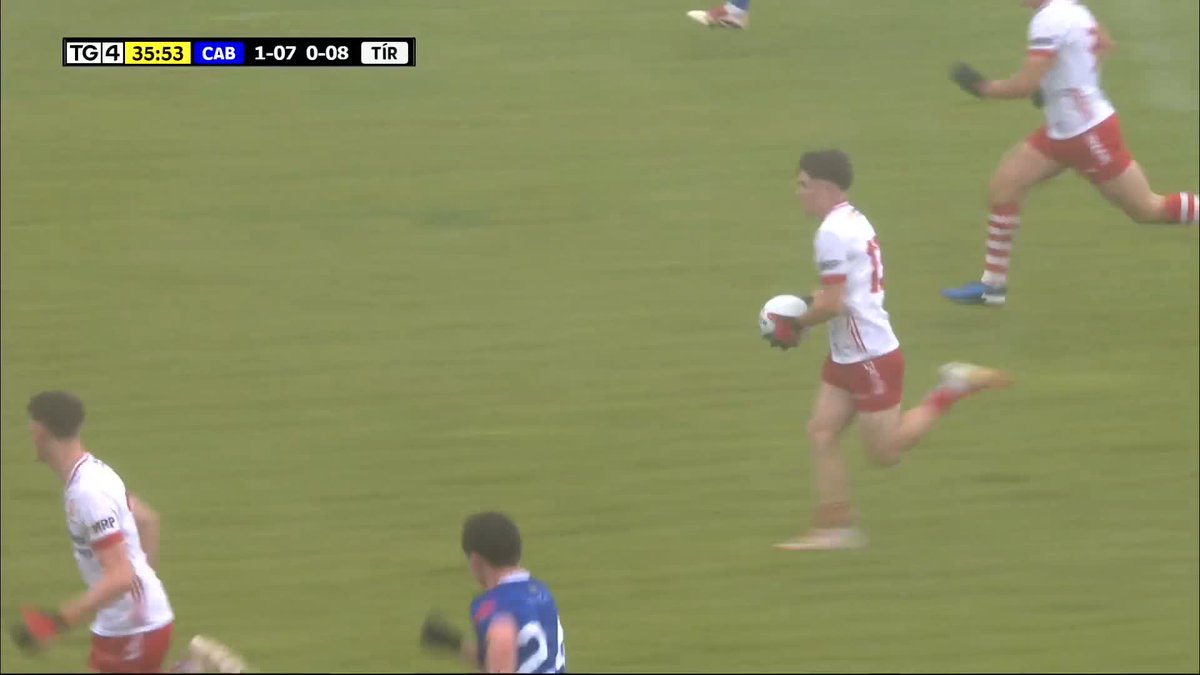 36 nóim #CAVvTYR Official Cavan GAA 1-07 Tyrone GAA 1-08 Cúl do Thír Eoghain! Baite san eangach ag Cathal Farley💥 Farley slots home after great work from Joel Kerr. BEO/LIVETG4 AR TG4 📺 #GAABEO Electric Ireland