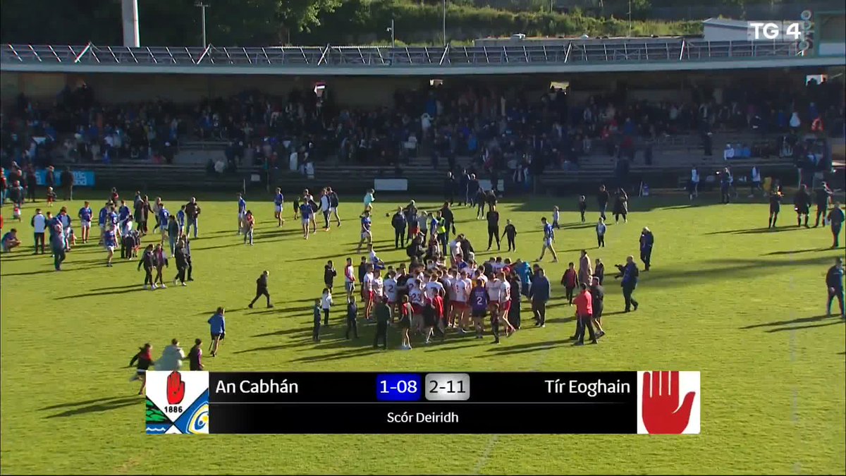 #CAVvTYR 'Three in five years is some going'.🏆 Labhair Gerard Donnelly linn tar éis an chluiche ceannais. Tyrone GAA BEO/LIVETG4 AR TG4 📺 #GAABEO Electric Ireland