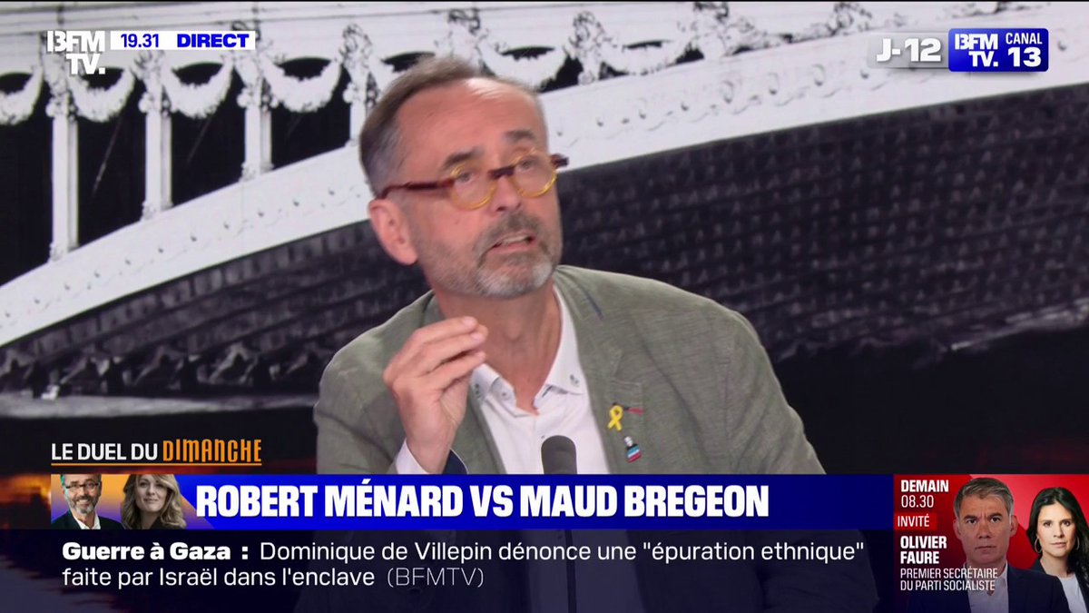 Gaza: "Reconnaître l'État palestinien en ce moment, c'est donner une victoire au Hamas", estime Robert Ménard