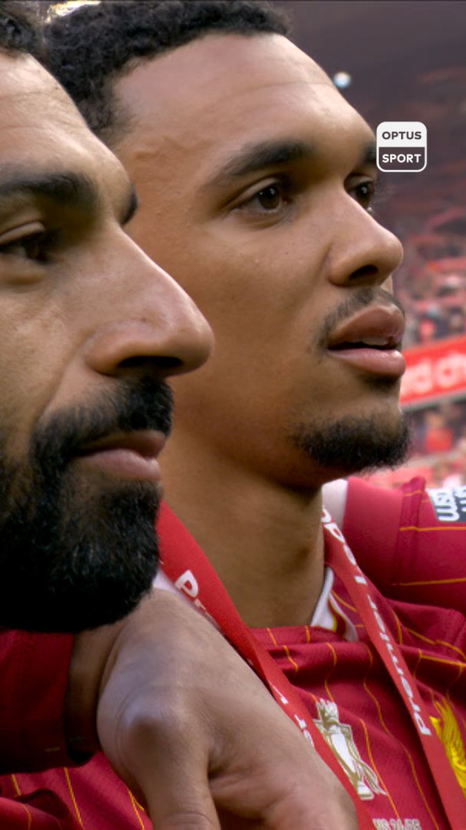 Things get EMOTIONAL as Liverpool and Trent Alexander-Arnold belt out YNWA at Anfield 😭🏆