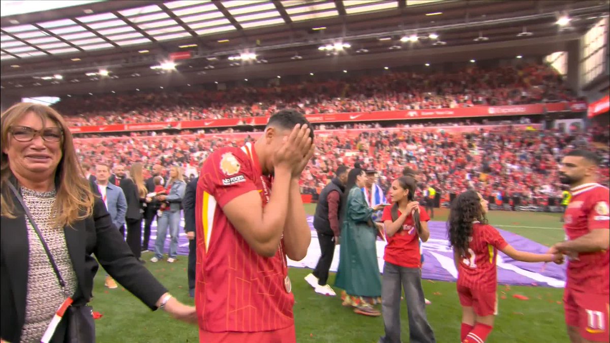 An outpouring of emotion for Trent Alexander-Arnold and his loved ones.