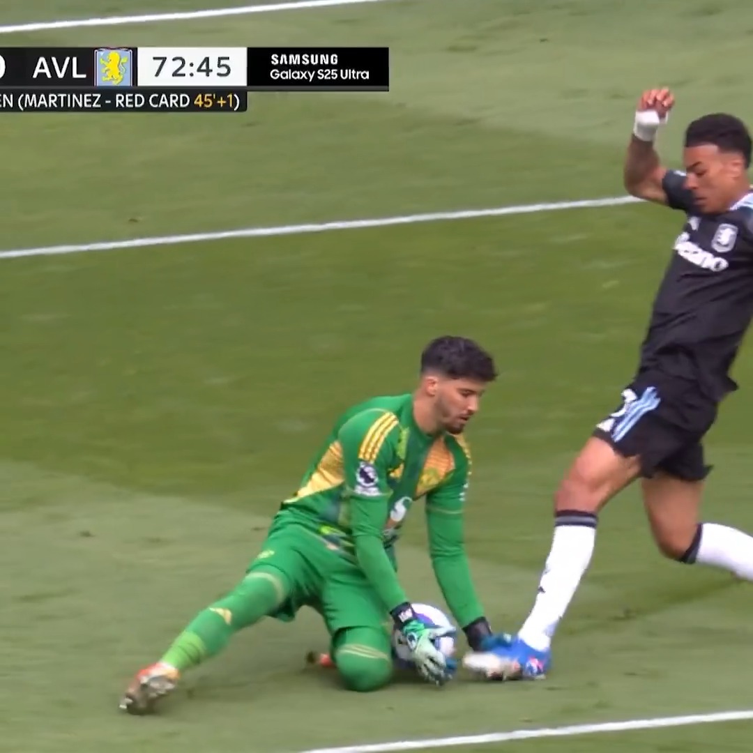 In a pivotal refereeing decision during Man United v. Aston Villa, the officials ruled the whistle had already blown and Morgan Rogers' effort was ruled out. A goal would have given Villa a 1-0 lead.