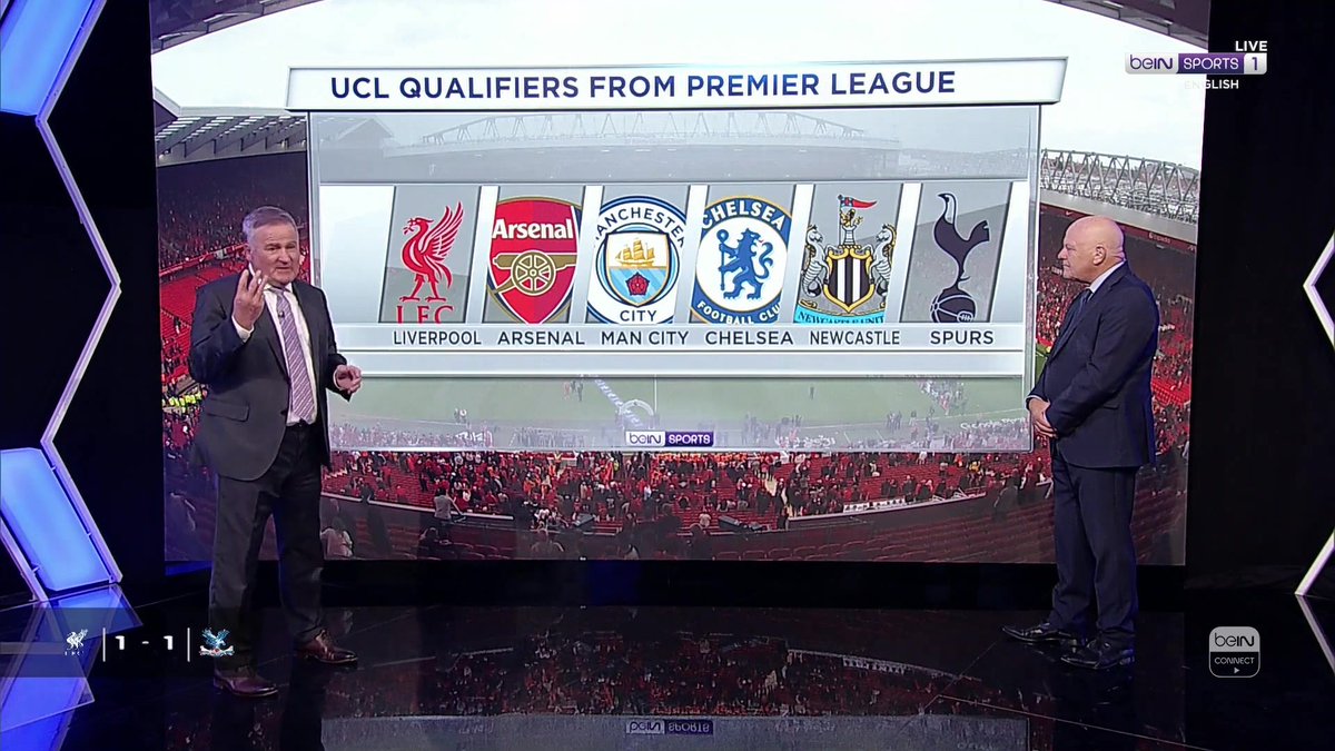 🗣️ "I can't get my head around this... SIX! Six English sides, and we call it the Champions League?" 👀 Andy Gray & Richard Keys debate the number of English teams contesting #UCL football next season. #beINPL