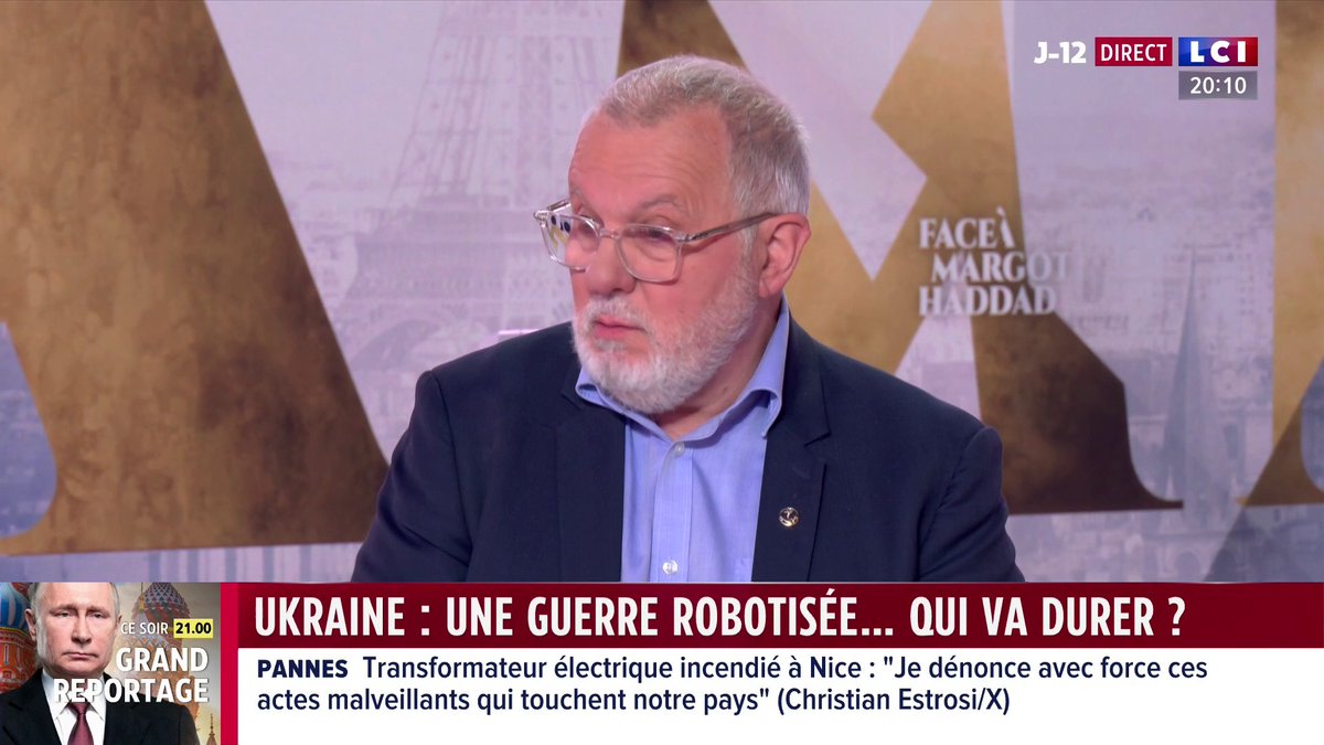 Conflit en Ukraine : "En termes opérationnels, on est sur une des guerres les plus lentes de l'histoire", expose Michel Goya. "C'est une forme de guerre assez inédite, une guerre de ténacité, d'obstination, où les choses sont extraordinairement lentes." ▶️ avec ✦ Margot Haddad ✦