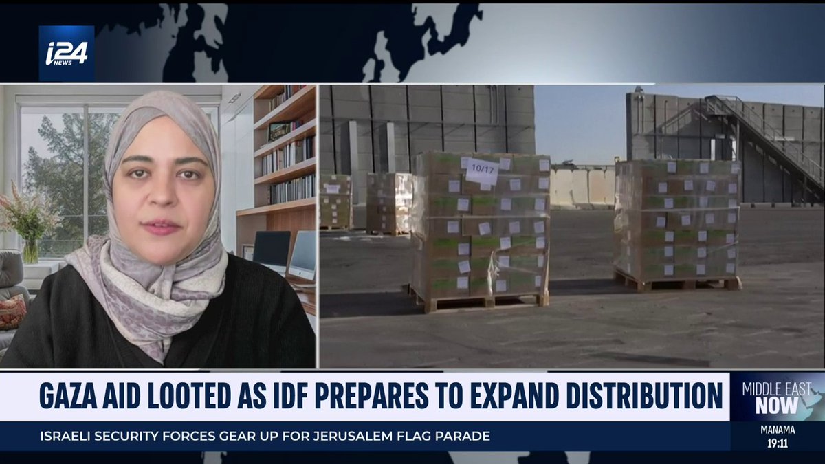 Israel's distribution plan with US aid companies 'will ensure that the aid is delivered to the right people away from combat areas,' Dalia Ziada - داليا زيادة tells Laura Cellier, preventing Hamas from using civilians as human shields